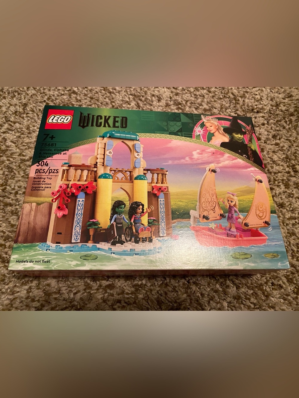 Lego 75681 Disney Wicked Glinda Elphaba Nessarose at Shiz University Retired